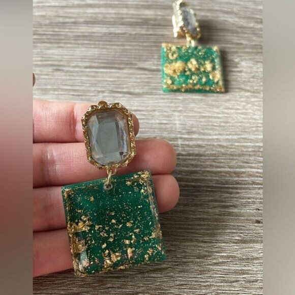 Vintage style earrings A445 - Picture 2 of 4